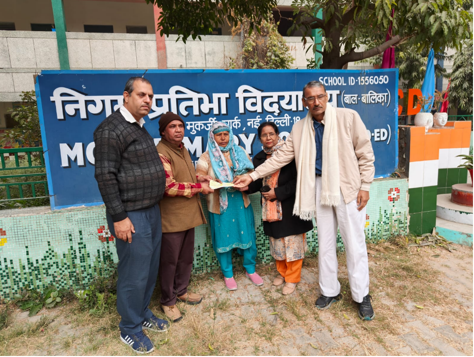 Contribution for Late Sh. Mahipal Sir 	